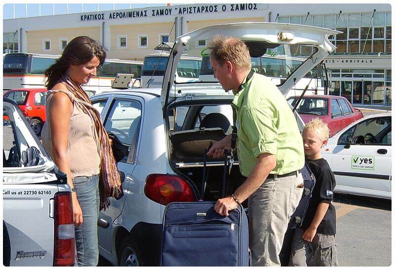 yes rent a car airport service